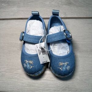 Denim Floral Espadrilles (Toddler)